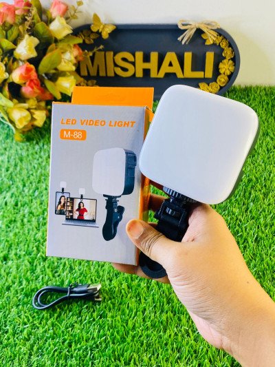 📸 LED Video Light M-88 – এখনই নিন প্রফেশনাল লাইটিং! ভিডিও বানাচ্ছেন? লাইভ করছেন? ছবি তুলছেন?